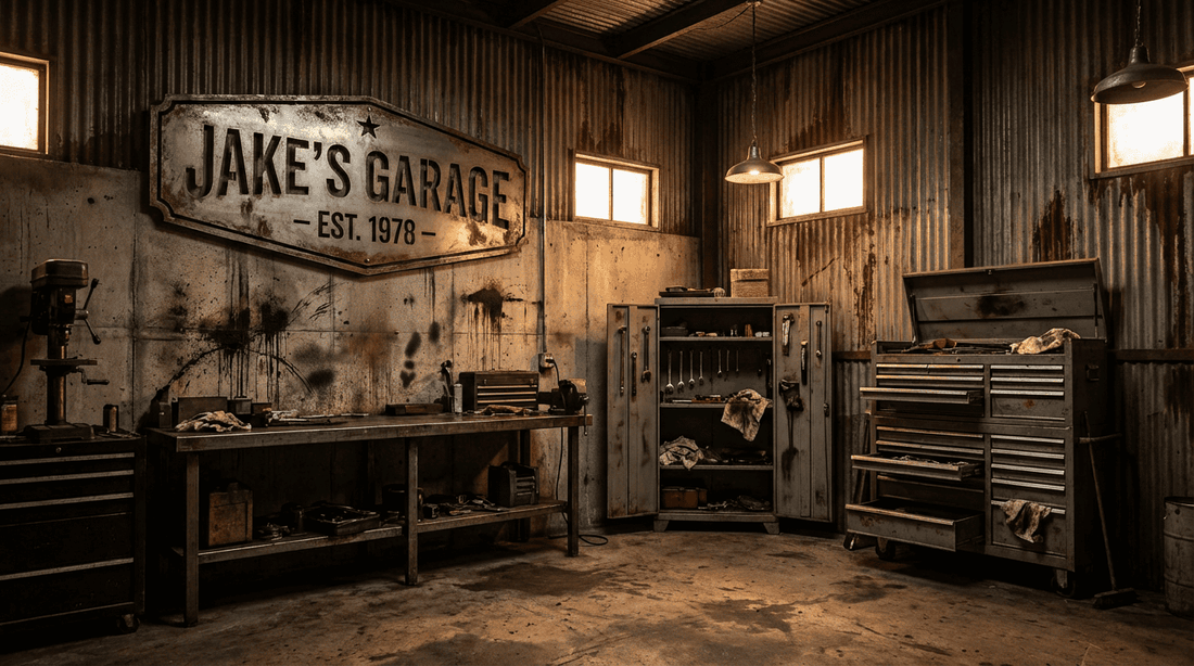 Man cave ideas for blue collar men who live for the garage