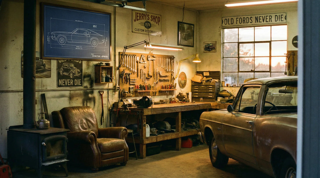 Why mechanics care more about their garage than their living room
