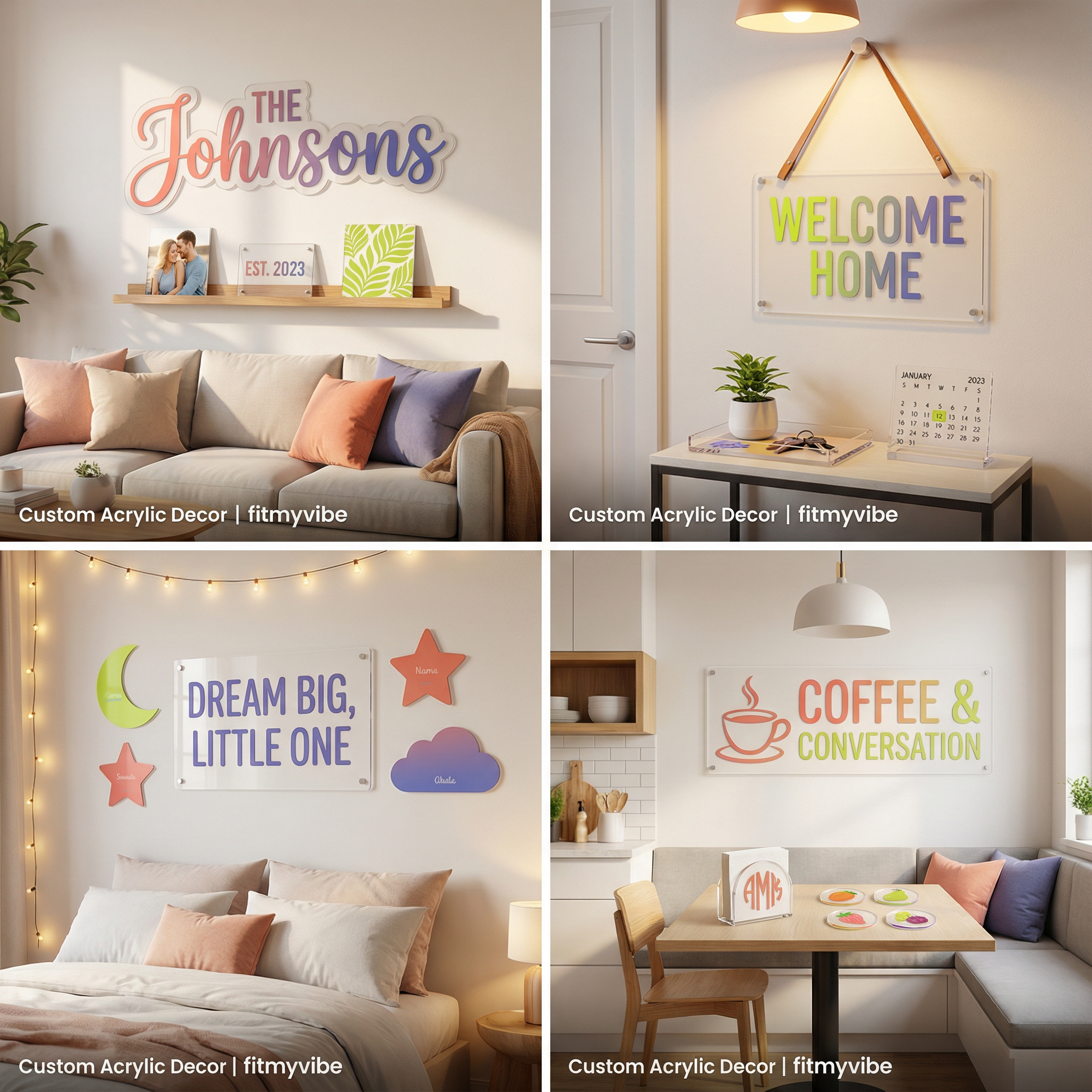 Custom Acrylic Decor