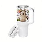 Custom Pet Tumbler - Insulated 40oz Steel