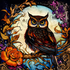 Retro Owl Thin Blanket Lightweight Flannel Throw For Sofa Bed Travel Camping Livingroom Office Couch Chair And Bed Digital Printing Fleece Blanket With Soft And Warm Flannel Fabric Picnic Set Ceramic Christmas Coffee Mug Lid Tree Straw