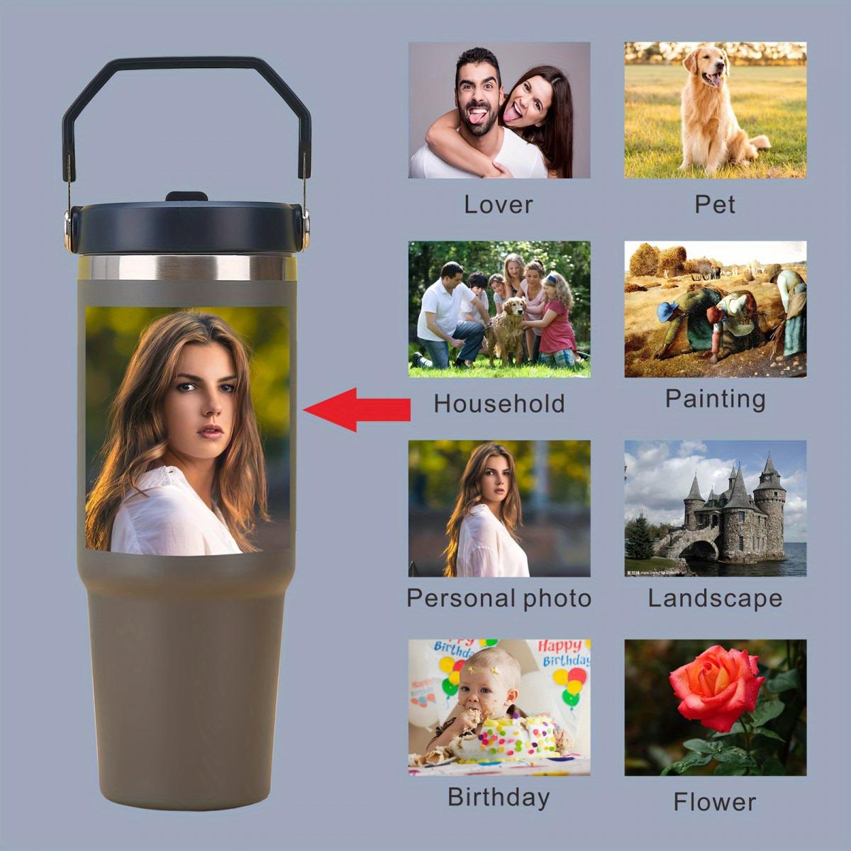 30Oz Custom Thermos Cups with Personalized Images Logos Unique Car Water Bottles Kitchen Soup Thermos Perfect Valentine Christmas Birthday Gifts Break ResistantCar cup-thermal mug-customizable patterns Camping Picnic Chair and Blanket Setthermal mug Tree