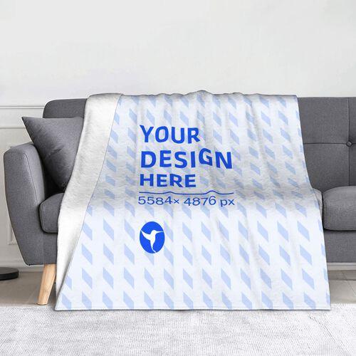 Premium 290g Flannel Blanket - Custom Horizontal POD Blanket for Home & Gifts Stain Resistant Ultra Soft Full Print Cozy Essentials Camping Picnic Chair and Set Christmas Tree Ceramic Mug with Straw