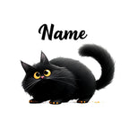 Custom Black Cat Mug - Ceramic Gift Cup