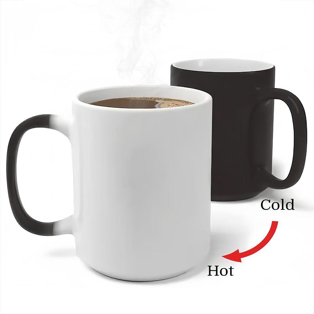 11OZ Color Changing Ceramic Coffee Cup Mug Microwave & Dishwasher Safe Customizable Family Gift for Birthday Holiday Mother's Day Christmas Valentine's Day Drinkware Tumbler Reuse Washable Reusable Camping Picnic Chair and Blanket SetCoffee Mug Tree with