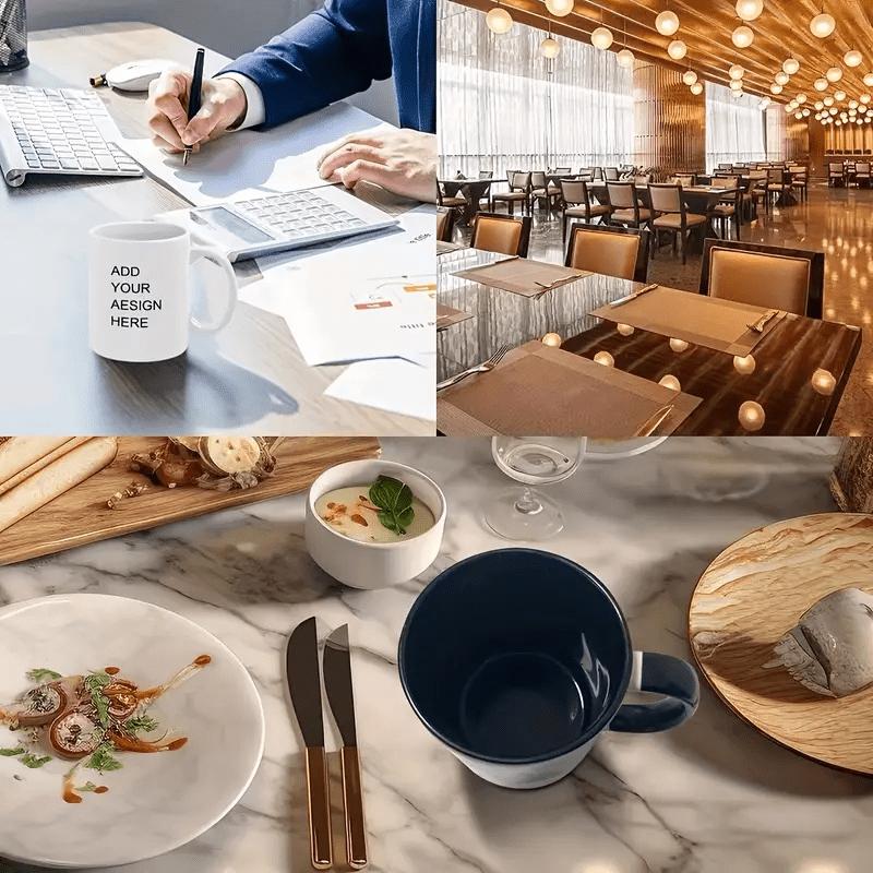 1pc Personalized Coffee Mug - Custom Photo, Text & Logo Mug 11oz, Reusable & Recyclable, H Wash Only, Customizable Gifts for Men & Women, Office Use, Holiday Souvenir, Custom Gift Mug | Photo Print Mug | Durable Camping Picnic Chair Blanket Set Ceramic Ch