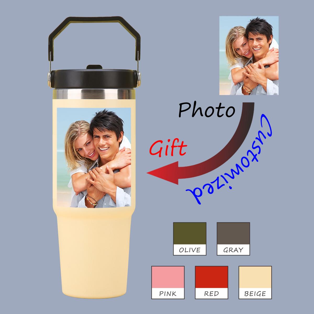 30Oz Custom Thermos Cups with Personalized Images Logos Unique Car Water Bottles Kitchen Soup Thermos Perfect Valentine Christmas Birthday Gifts Break ResistantCar cup-thermal mug-customizable patterns Camping Picnic Chair and Blanket Setthermal mug Tree
