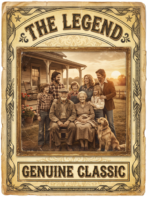 Custom photo metal sign vintage newspaper style