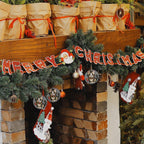 White Cat Ornament - Festive Ceramic