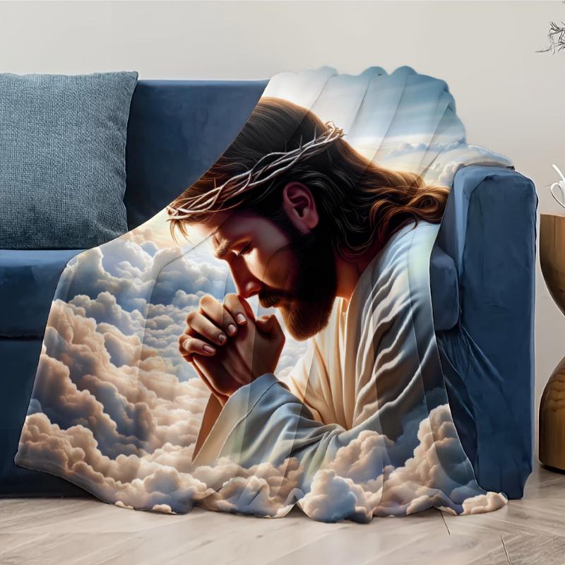 Faith Throw Blanket - Soft Flannel