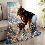 Faith Throw Blanket - Soft Flannel