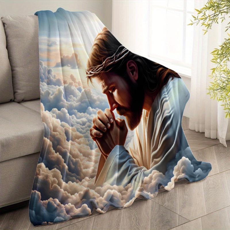 Faith Throw Blanket - Soft Flannel