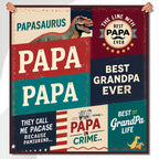 Papa Bear Blanket - Spliced Pattern