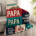 Papa Bear Blanket - Spliced Pattern