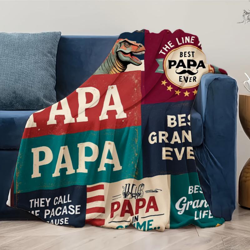 Papa Bear Blanket - Spliced Pattern