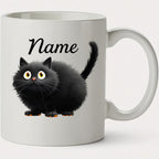 Personalized Cat Mug - Custom Name Print