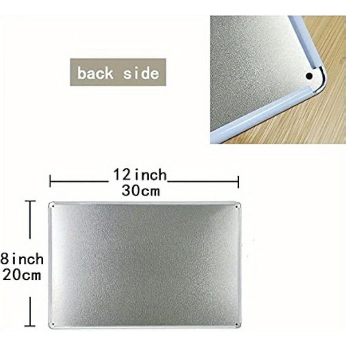 Custom Vintage Tin Personalize with Your Image Text or Logo Perfect for Home Office Bar Decor Gifts Durable 8x12 Wall Art Retro Iron Sheet s Cast Iron Camping Picnic Chair and Blanket Set Christmas Tree Ceramic Mug Straw