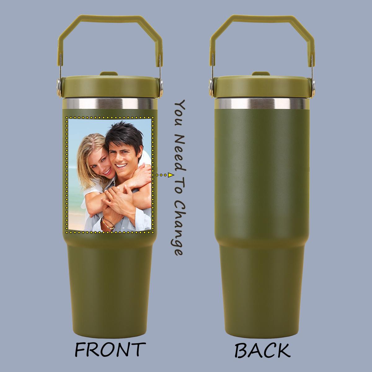 30Oz Custom Thermos Cups with Personalized Images Logos Unique Car Water Bottles Kitchen Soup Thermos Perfect Valentine Christmas Birthday Gifts Break ResistantCar cup-thermal mug-customizable patterns Camping Picnic Chair and Blanket Setthermal mug Tree
