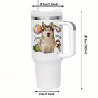 Custom Pet Tumbler - Insulated 40oz Steel