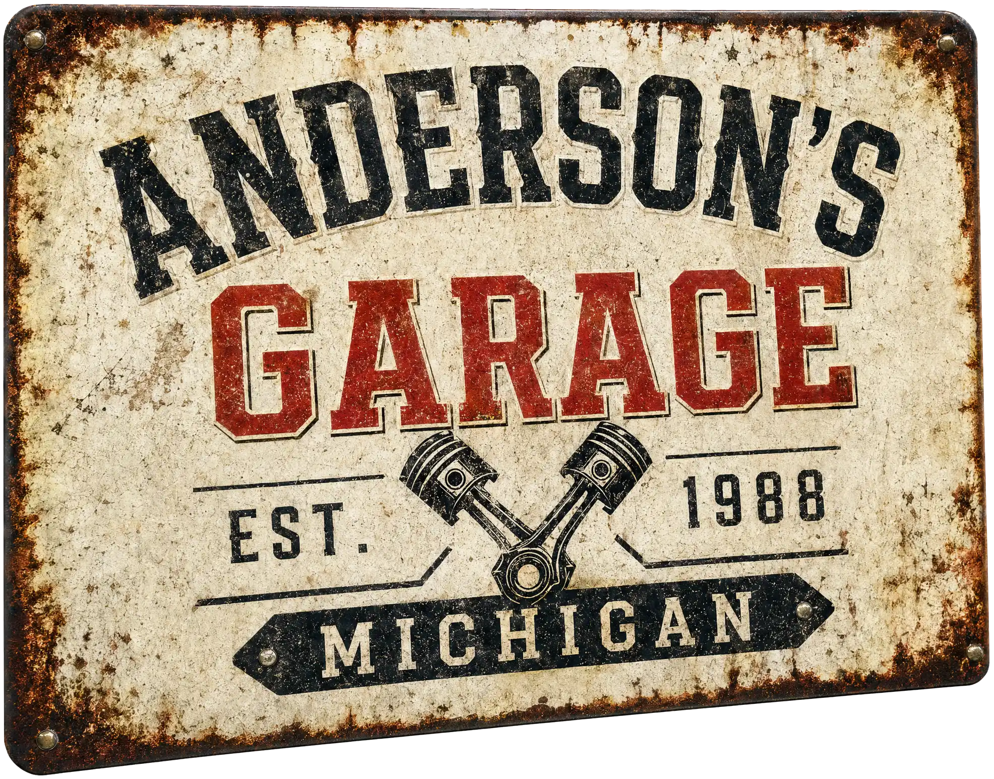 Make Your Garage Official. Your Name, Your Rules.